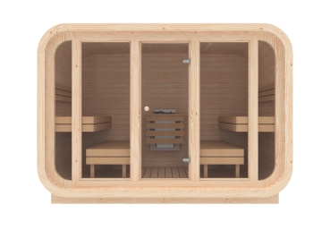 Moderne Gartensauna Bausatz